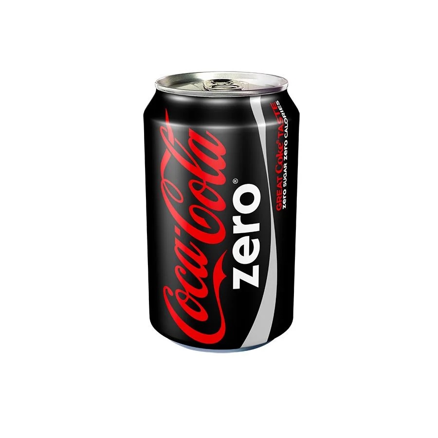 Coke Zero - Zero sugar, zero calories....